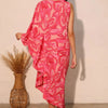 Chasing Petals One Sleeve Dress - Lustreve
