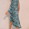 Chasing Petals One Sleeve Dress - Lustreve
