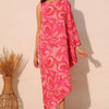 Chasing Petals One Sleeve Dress - Lustreve