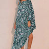 Chasing Petals One Sleeve Dress - Lustreve