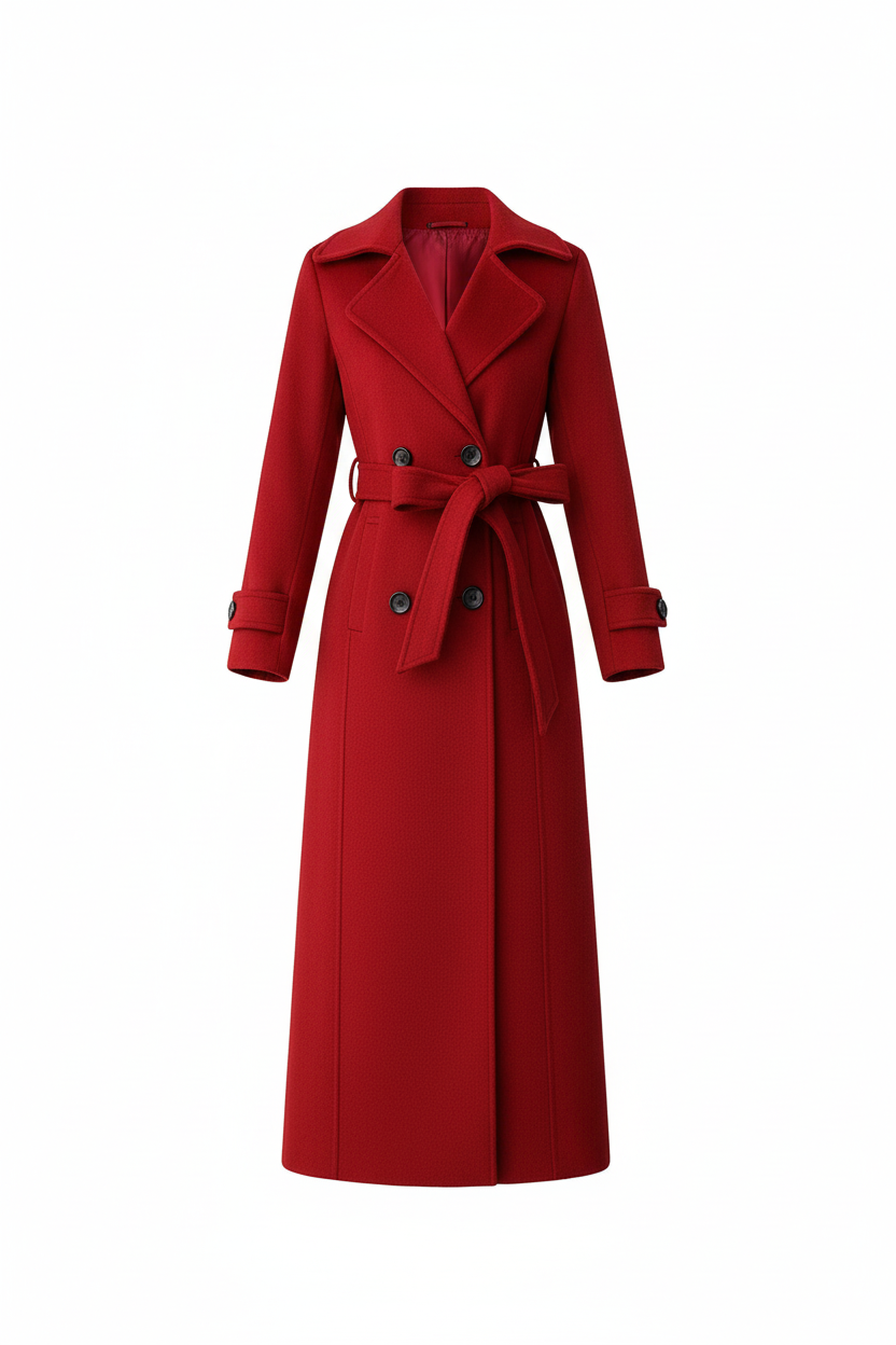 Monrovia Suit Collar Trench Coat