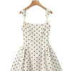 Cupid Sienna Polka - Flirt Fit & Flare Mini Dress - Lustreve