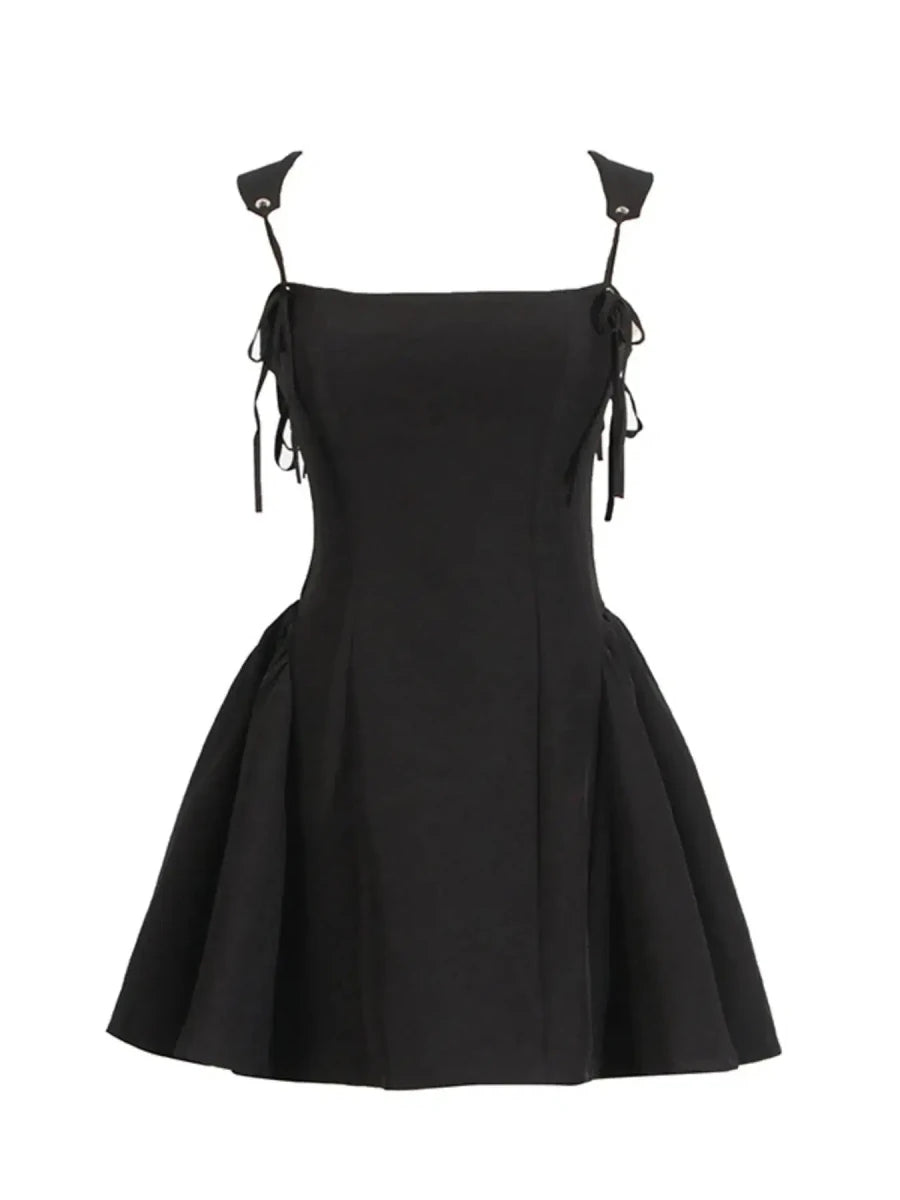 Cupid Sienna Polka - Flirt Fit & Flare Mini Dress - Lustreve
