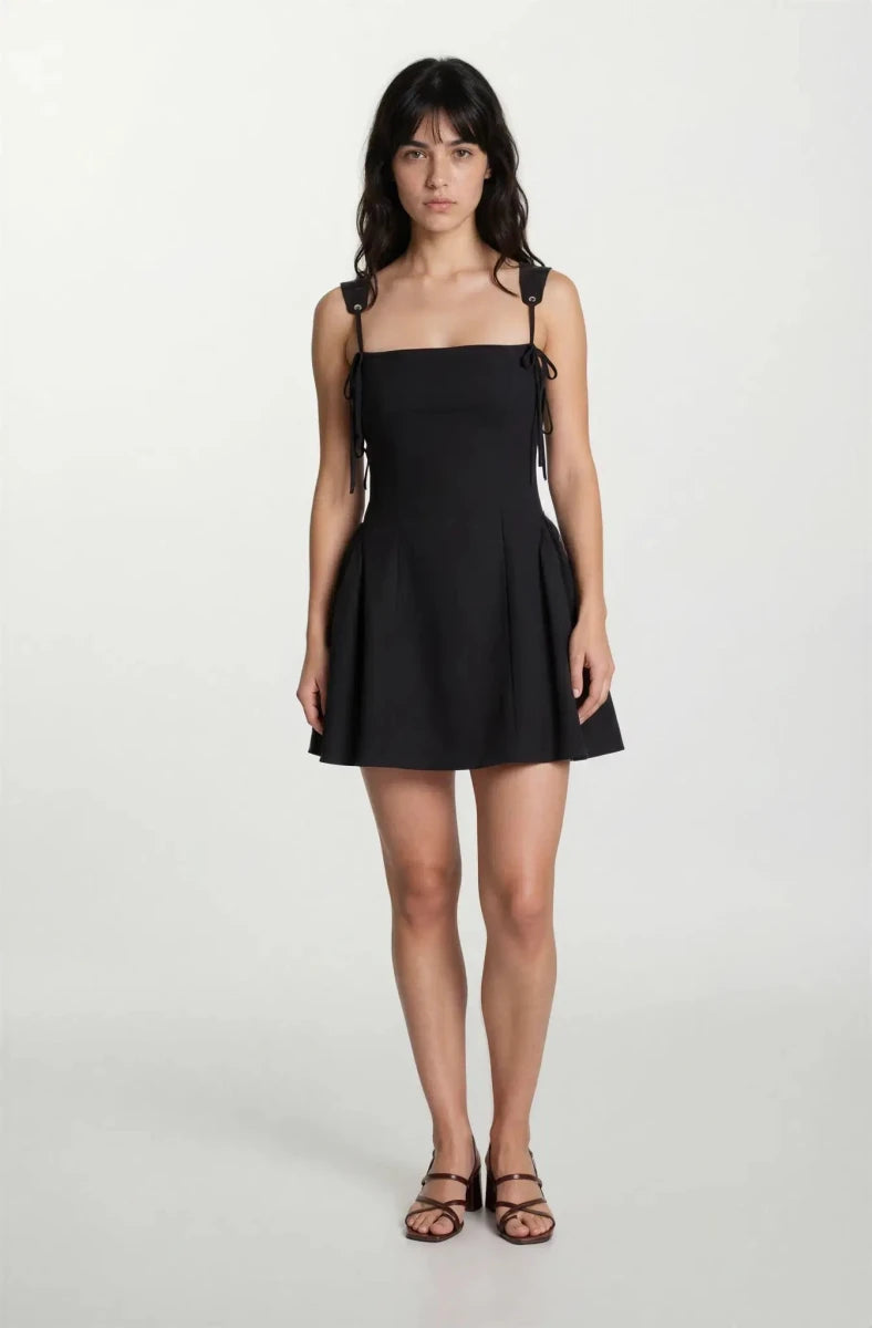 Cupid Sienna Polka - Flirt Fit & Flare Mini Dress - Lustreve