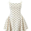 Cupid Sienna Polka - Flirt Fit & Flare Mini Dress - Lustreve