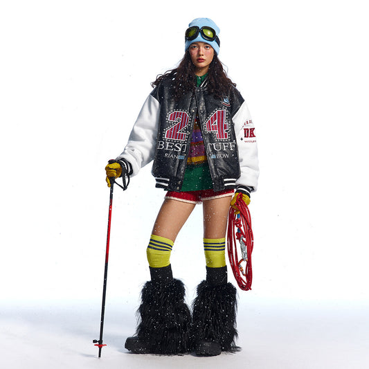 Michigan Embroidery Flight Jacket