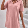 Johnny Collar Short Sleeve Polo Dress