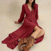 Crisom Merlot Silhoutte Dress