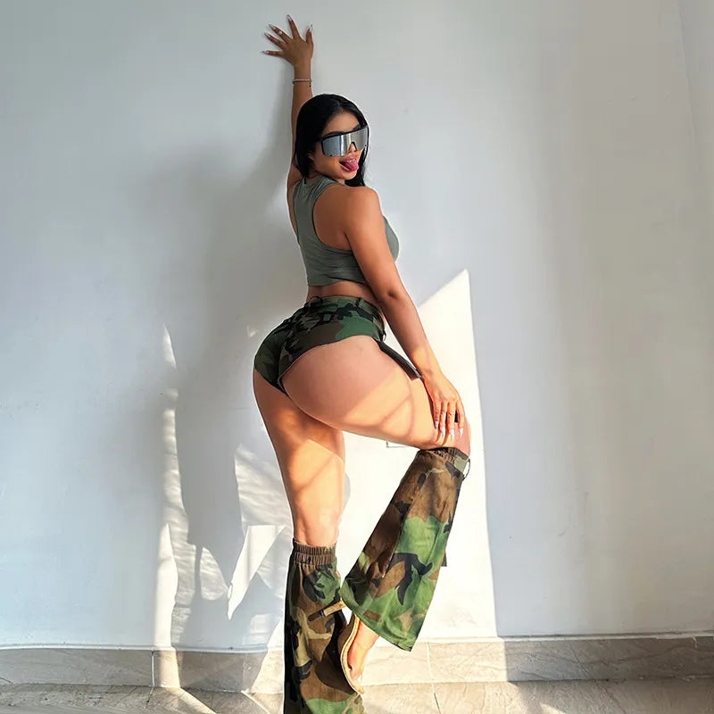 Fashionmonger Camouflage Shorts