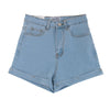 Short en jean uni chic