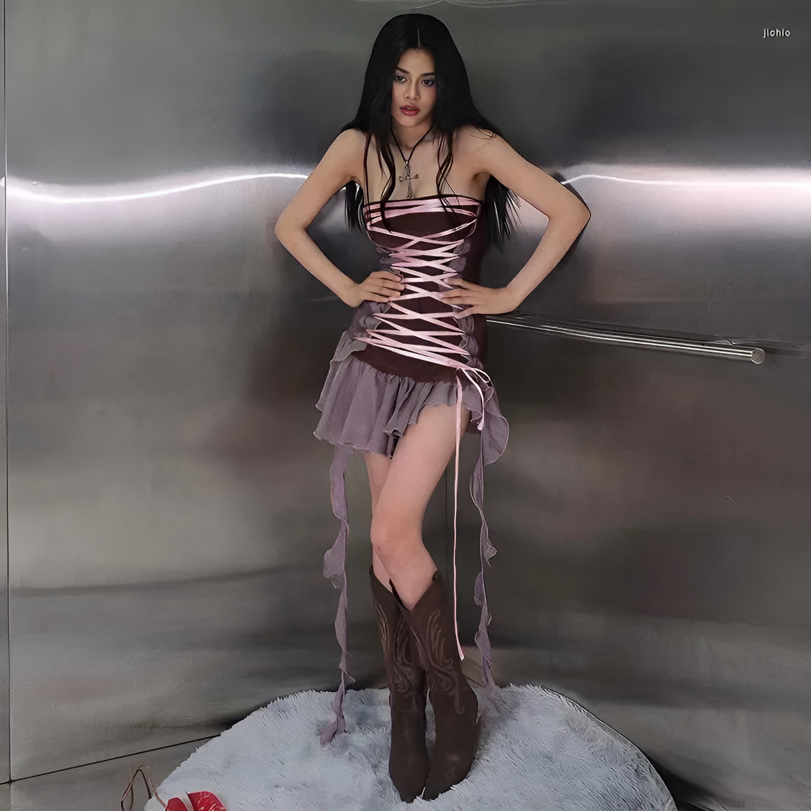 Mini-robe bustier Natalia