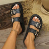DoubleBuckle Sandals