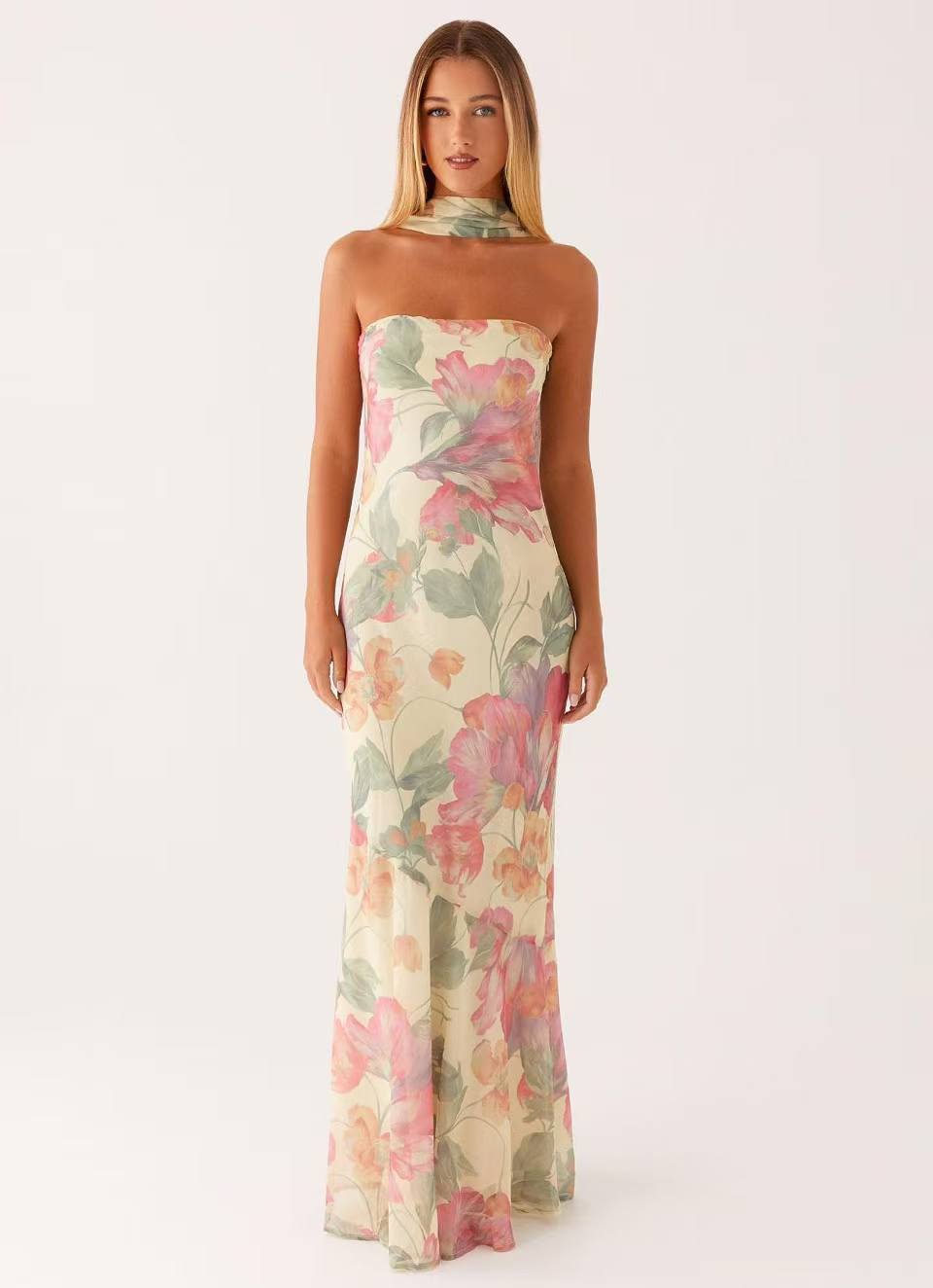 Isla Coastal Bloom Gown"