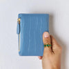 David Jones Texture PU Leather Mini Wallet - Lustreve
