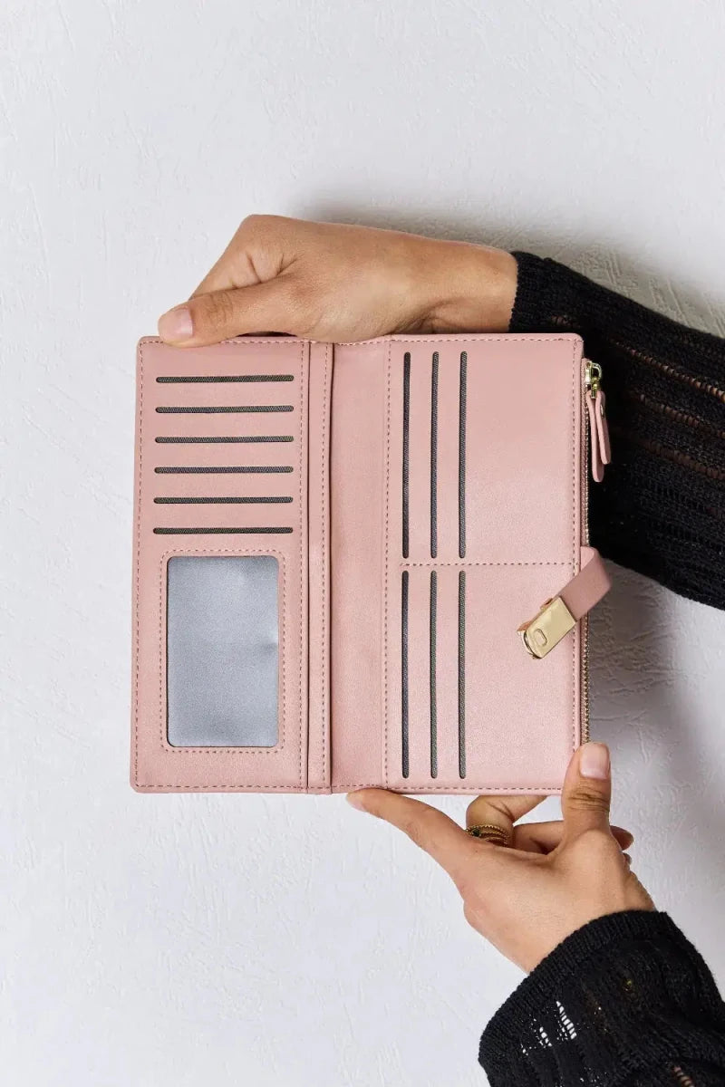 David Jones Texture PU Leather Wallet - Lustreve