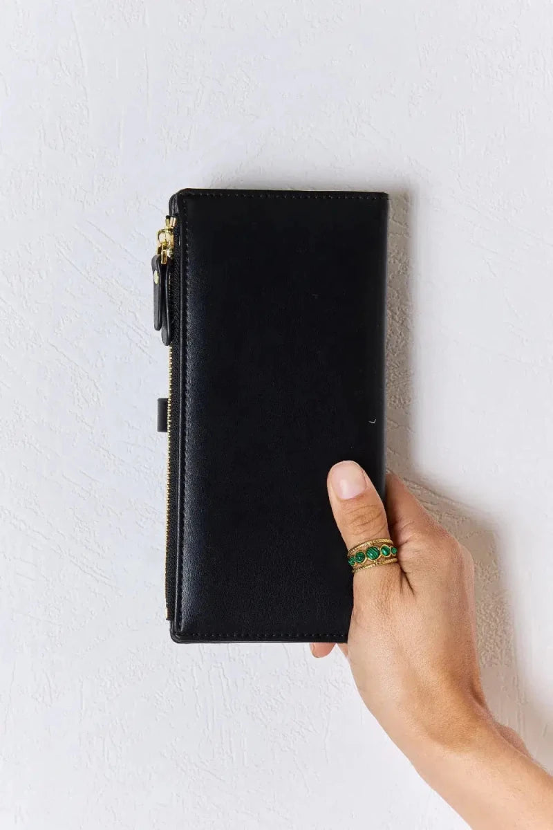 David Jones Texture PU Leather Wallet - Lustreve