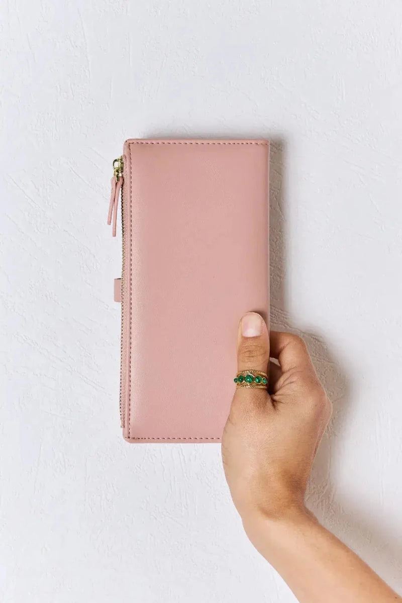 David Jones Texture PU Leather Wallet - Lustreve