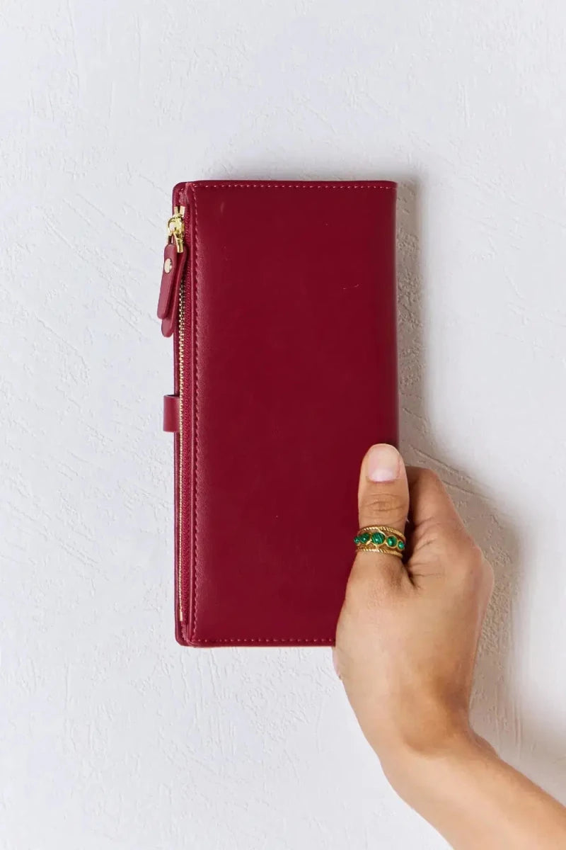 David Jones Texture PU Leather Wallet - Lustreve