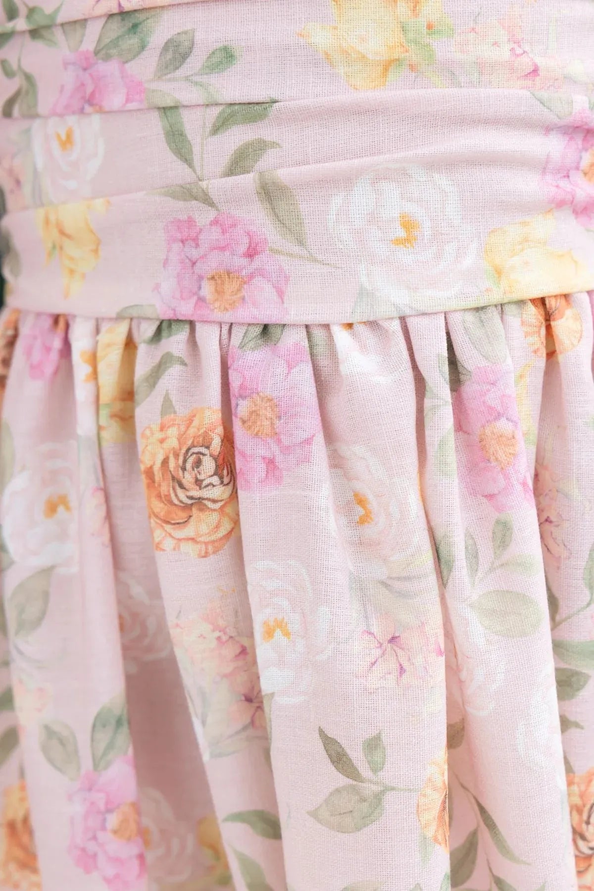 Robe ajustée Holiday Bloom à volants