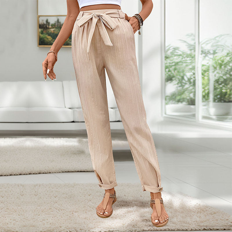 Chic Fold Skinny Pants