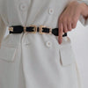 Double Buckle Elastic Belt - Lustreve