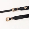 Double Buckle Elastic Belt - Lustreve