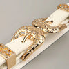 Double Buckle Elastic Belt - Lustreve