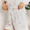 Double Take Floral Long Sleeve Top and Shorts Loungewear Set - Lustreve