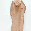 Double Take Full Size Pocketed Hooded Midi Lounge Dress - Lustreve