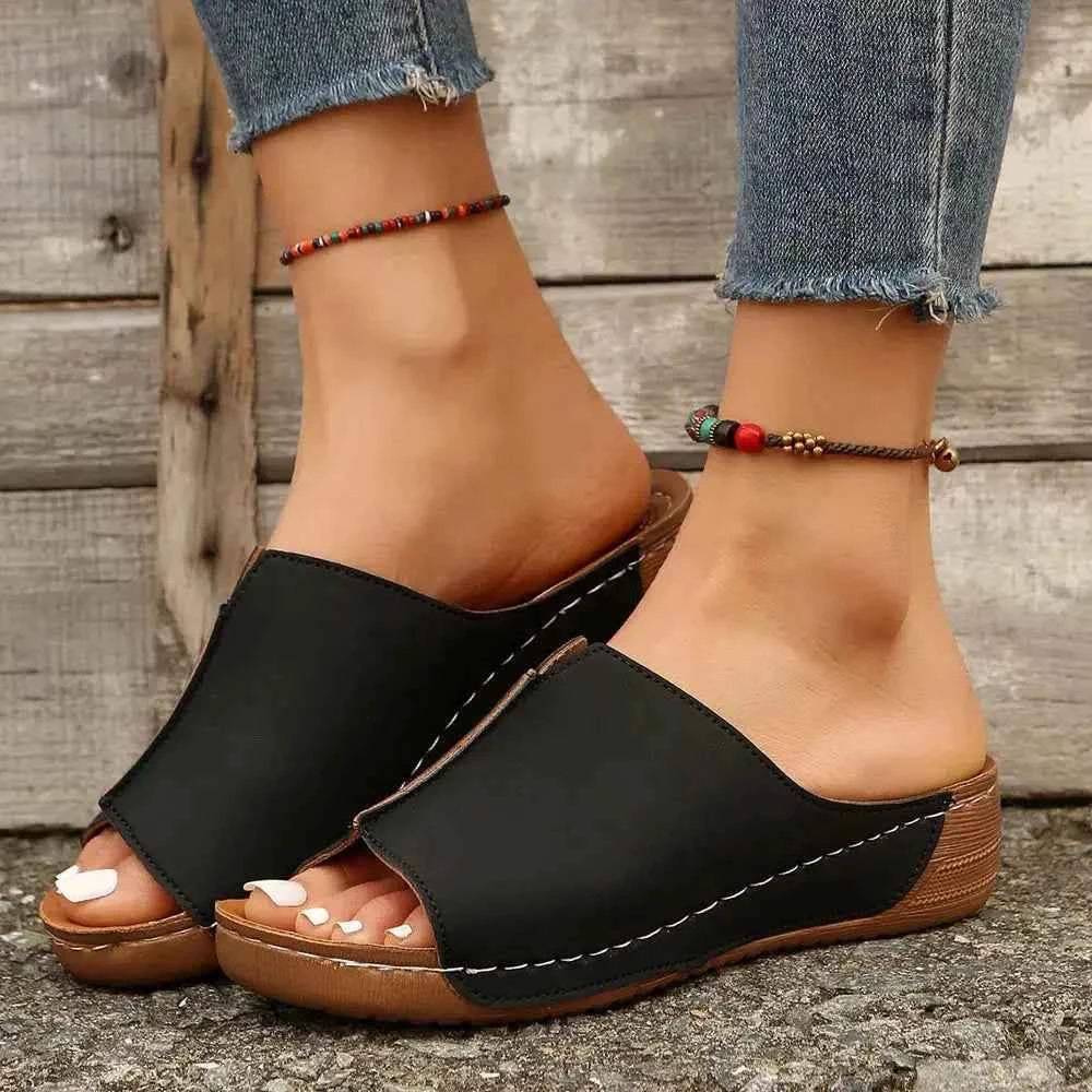 BreezeWedge Sandals"