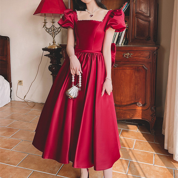 Red-Light Romance Dress"