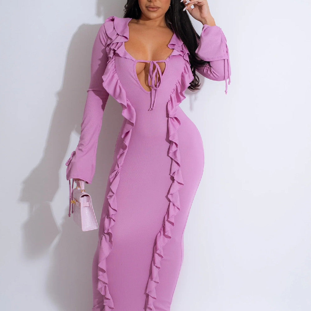 Selvedge Fringe Dress"