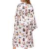 Late Night Bloom Luxe Floral Robe - Curve