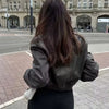 Ferrah Faux Leather Jacket