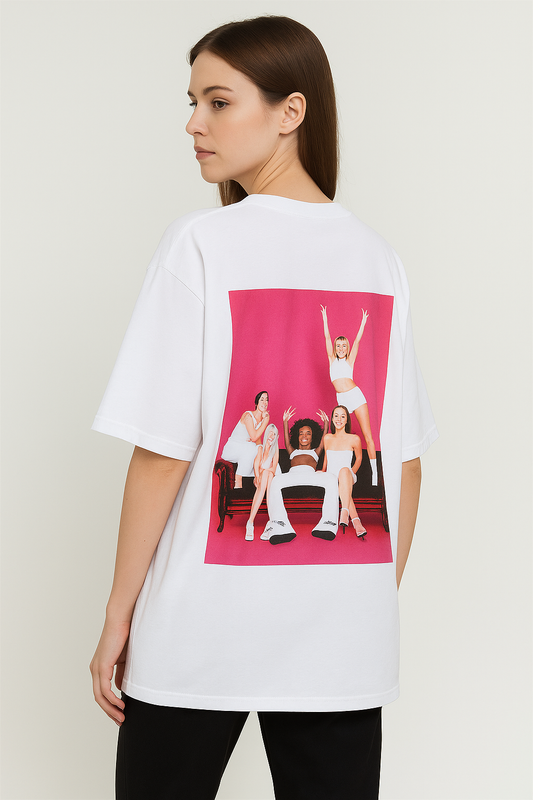 Spice Up Your Life Graphic Tee – White