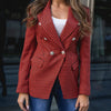Kendall Houndstooth Blazer Pocket Coat