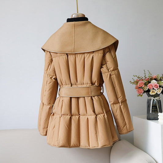 Reversible Cashmere Coat Stitched Jacket