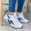 Lace Up Round Toe Sneakers