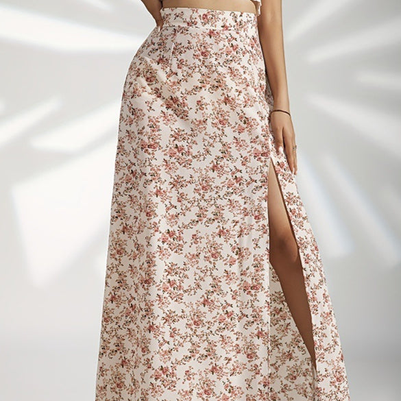 Safiya Floral Print  Maxi skirts