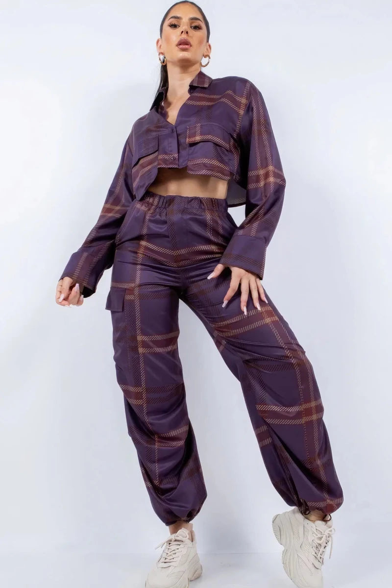 Easy Days Shirt & Cargo Pants Set - Lustreve