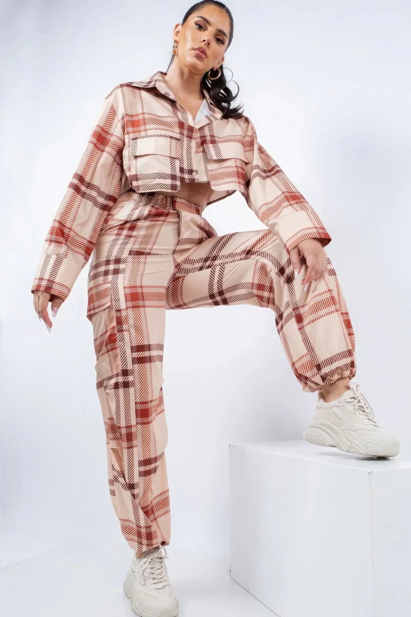 Easy Days Shirt & Cargo Pants Set - Lustreve