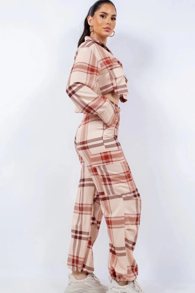 Easy Days Shirt & Cargo Pants Set - Lustreve