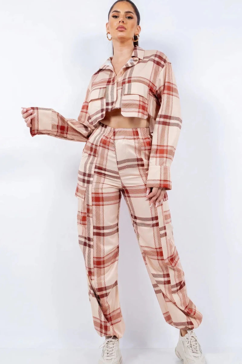 Easy Days Shirt & Cargo Pants Set - Lustreve