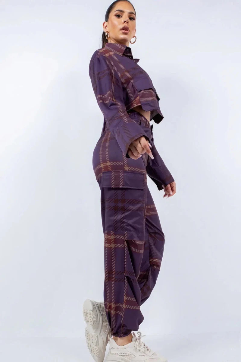 Easy Days Shirt & Cargo Pants Set - Lustreve