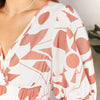 Easy Elegance Abstract Wrap Maxi Dress - Lustreve