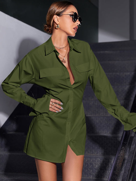 Softspoken Reverie Flare Mini Dress