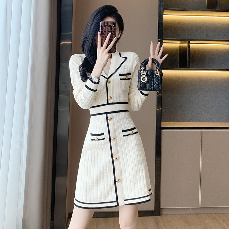 Robe trapèze en tricot Nanyou Laurel