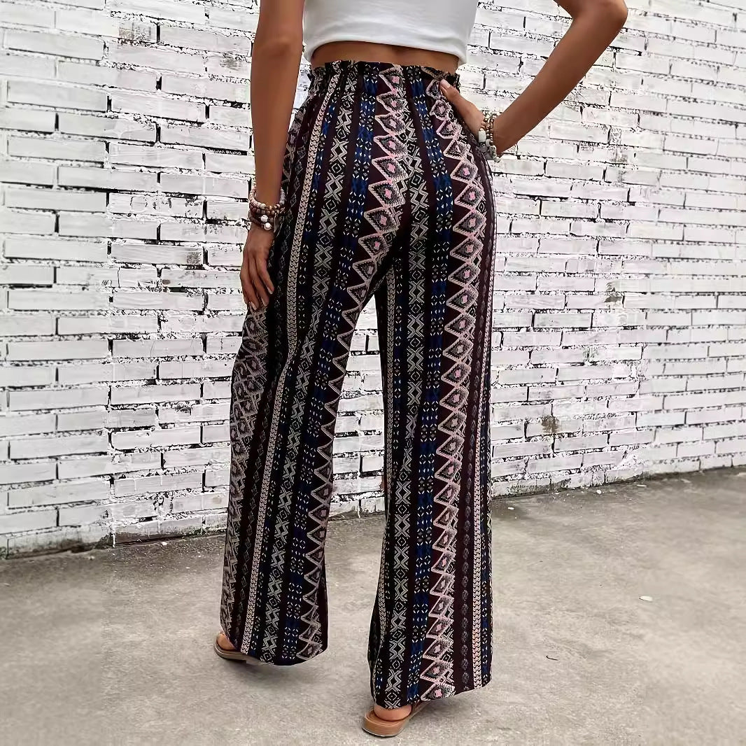 Boho Vibes Wide-Leg Pants