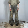 Grunge-Jeans im Used-Look mit mehreren Einsätzen und Baggy-Design 