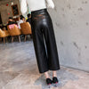 Boardroom Brat Vegan Leather Trousers